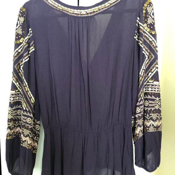 Free People Stitch Up Your Heart Beaded Tunic - Picture 8 of 12